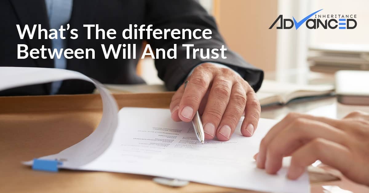 difference between will and trust
